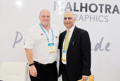 Digibook 200 PUR binder and BM 350 booklet maker debut at Malhotra Graphics (1)