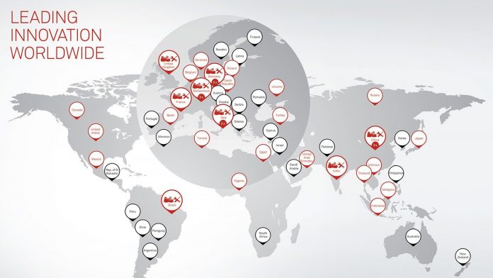 csm_Local_Companies_2_552bb43fb5 Bobst has production facilities on three continents, as well as a sales and services network with facilities in more than fifty individual countries. Graphic Bobst