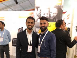 Vicky Jain, group director Color Flex (Right) and Lalith Jain, director - operations (Left) of Color Flex