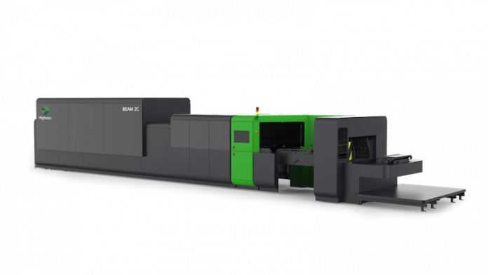 Beam 2C_nonstop-web The Highcon Beam 2C Nonstop Configuration that was intended to on show at drupa in June 2020 Photo Highcon