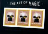 ‘The Art of Magic’ postage stamps were the first US postal stamps ever printed flexo and the first to exploit 3D micro-optical printing. Photo Miraclon