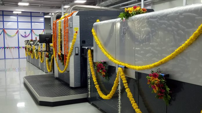 HP Indigo 30000 at Parksons’ Daman plant (Photo: PSA)| Parksons Packaging