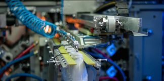 Pet milk bottles on AFP-Max blow molder