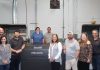 Enterprise Print Group team photo with Mouvent LB702-UV