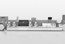 Bobst Master DM5 in-line label press