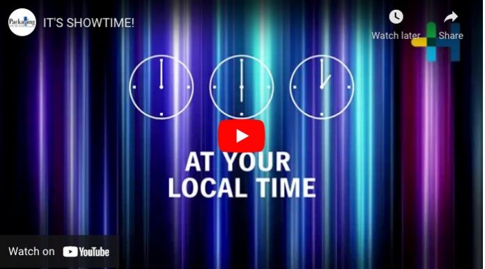 Screen shot of the Heidelberg It's Showtime video promising 'Something Big'
