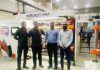 Constantia Parikh Packaging Production and Maintenance team during installation of the Roboslit OHP