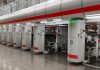 The Kohli Thea9One8-3 that will be shown again printing with water based and toluene-free inks at 500 and 600 meters a minute respectively on 15 July 2021 Photo Kohli