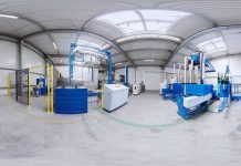 New angles, different perspectives: The MOSCA 360° virtual tour presents strapping solutions and future concepts in a unique way.