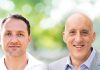 Pasha Solel, Senior Business Development Managerof Michelman(Left) and Gianluigi Rankin, Michelman’s Global Marketing Manager for Digital Printing (Right)