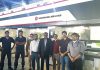 The Meghna flexible packaging team in front of the new W&H Heliostar II rotogravure press Photo W&H