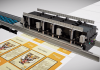 Domino i-Tech StitchLink micro-motor controller technology ensures precise print head alignment enabling seamless print across the full sheet width