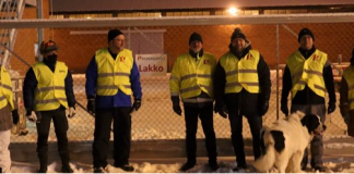 The Finnish paper mill workers and other supporting unions strike at UPM is extended to 30 April 2022 Photo industrial-union.org