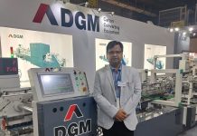Puneet Aggarwal of DGM India at Printpack India 2022, held earlier this year in Greater Noida. Photo: PSA