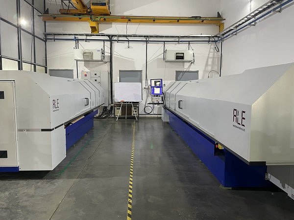 Machine (1) Anilox Engraving machines with highly advanced Laser Engraving technology Twin Track. Photo: Acme Rolltech