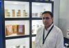 Vasudevan LK, general manager of Epson India, at the Labelexpo show.