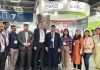 The Esko and Zircon teams after the deal announcement at the Esko stand at LabelExpo India 2022. Photo PSA