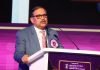 CK Mishra, ex-secretary Ministry of Environment, Forests & Climate Change speaking at the Elite Conference in Mumbai on 31 August 2023 Photo PSA