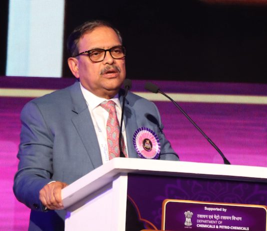 CK Mishra, ex-secretary Ministry of Environment, Forests & Climate Change speaking at the Elite Conference in Mumbai on 31 August 2023 Photo PSA