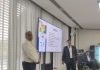 Ranesh Bajaj (left) with Manoj Kochar during the drupa event photo: PSA