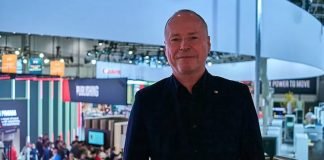 Peter Wolff, chief marketing officer for Canon Production Printing at drupa24 Photo Nessan Cleary