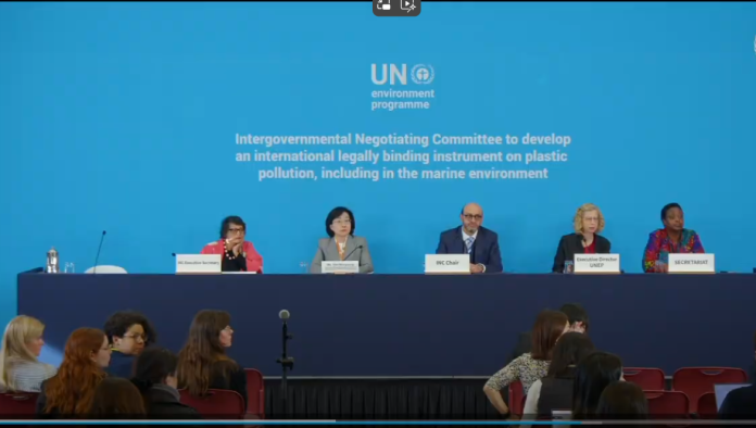 un The first part of the fifth session (INC-5.1) to negotiate a plastics treaty, which took place from 25 November to 1 December 2024 in Busan, Republic of Korea, had ended in a stalemate.