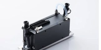The new Kyocera 1200 dpi UV–ink capable inkjet head Photo Kyocera