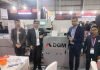 The VS Packaging team with the DGM India team at PrintPack 2025