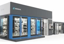 The new Soma Optima2 CI flexo press Photo SOMA