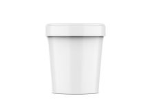 Thin wall injection molded plastic container Photo iStock