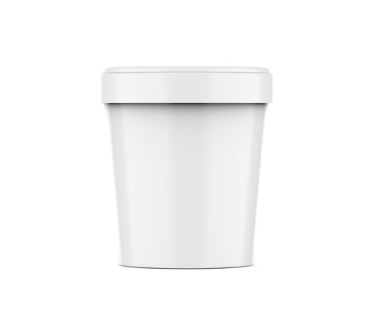 Thin wall injection molded plastic container Photo iStock