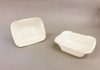 Samples of Toppan’s new ultra-thin-walled injection molded containers Photo Toppan Printing Co